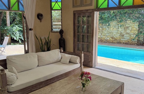 Galu Villa | Beautiful 4 bdrm Beach House with pool, en-suite bathrooms, chef & housekeeper