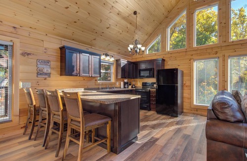 Gatlinburg Cabin | Overlooking Adventure by Jackson Mountain Rentals