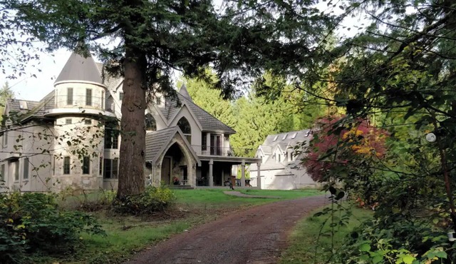 3BR Castle Guest House 1 King 2 Queens 1 sofa bed woods WiFi AC in Woodinville. in Woodinville