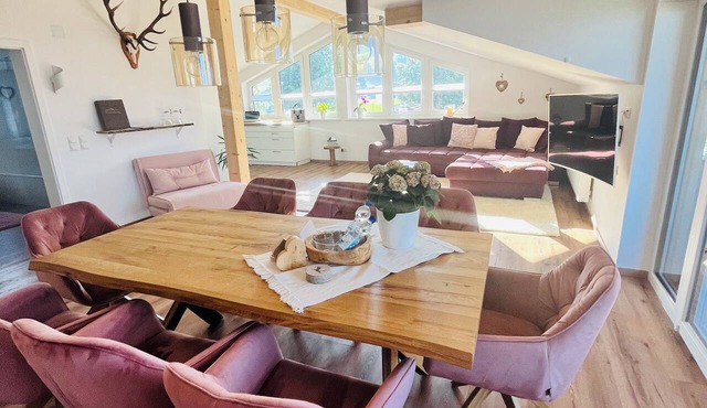 5* Lory vacation apartment with castle and panoramic views in Halblech