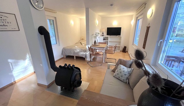 A Heartwarming Vacation: Swedish-style house | Sauna | Canoe | SUP | Private dock included | 1 min. to the lake in Lychen
