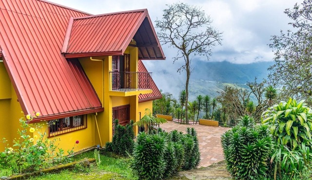 Andes Mountains Refuge w/Avacado Farm and Organic Garden in Angelopolis
