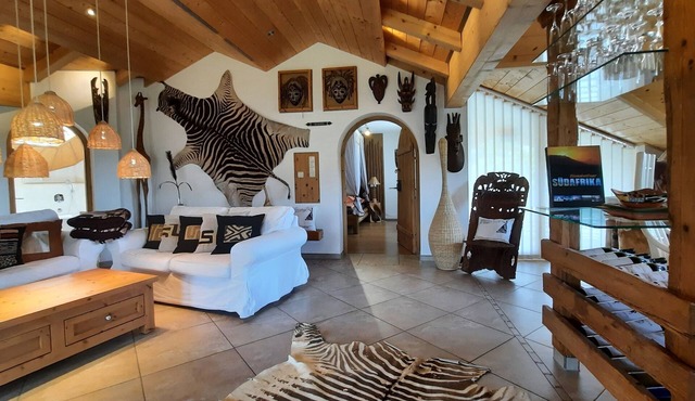 Apartment 'Fewo Eitermoser Afrikanischer Traum' with Private Terrace in Pfaffing