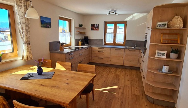 Apartment Hipp No. 3 - 90m² new building on the 1st floor with balcony and mountain view in a top location in Halblech