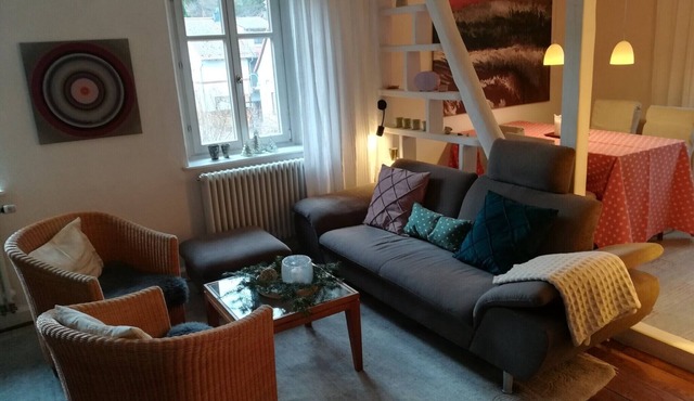 Apartment 'Ludwig Im Künstlerhaus' with Private Garden and Wi-Fi in Lemberg-Langmühle