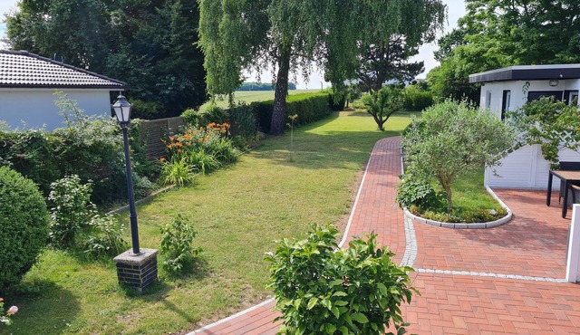 Apartment with private terrace in the field edge location in Dahme
