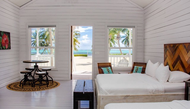 Beachfront Bungalow #2 on Coconut Farm- Seaclusion in San Pedro