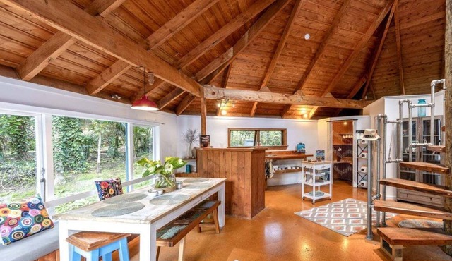 Cedar Retreat by Waiheke Pure - Nature inspired escape, unique character filled home in Waiheke Island