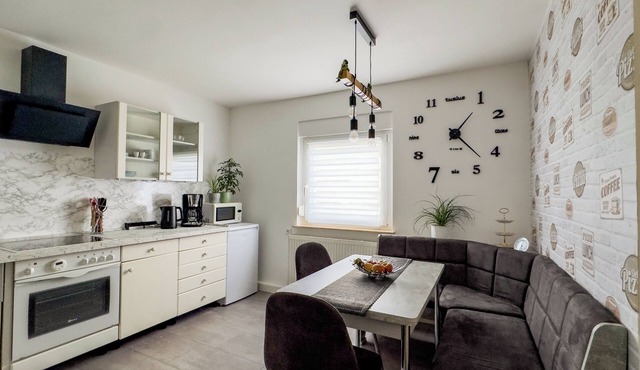 Cozy vacation apartment, located between the Saxon. Switzerland a. the Dresden. in Dohna