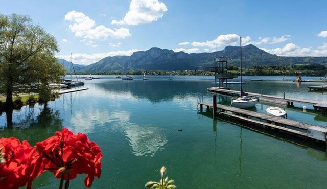 Double room with balcony Schafberg - Seepension Hemetsberger in Mondsee