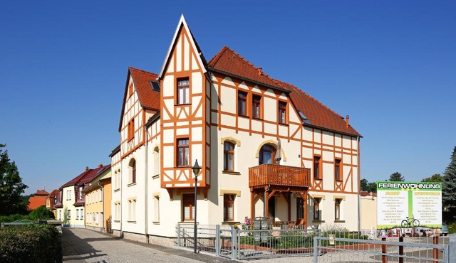 Ferienwohnung Morgensonne am Kurpark Bad Berka # gratis Parkplatz # ebenerdig # Spielplatz # WLAN # 2 Schlafzimmer # Nähe Weimar, Erfurt # Weimarer Land # Smart-TV in Bad Berka
