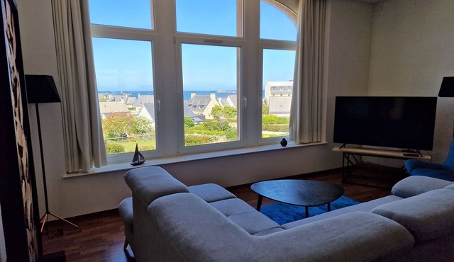 Flat in Primel with Sea View & Beaches Nearby in Plougasnou