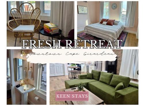 Fresh & Cozy Retreat w King Bed By KeenStays in Cape Girardeau