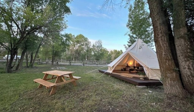 Grand Teton Glamping Tent in Ririe