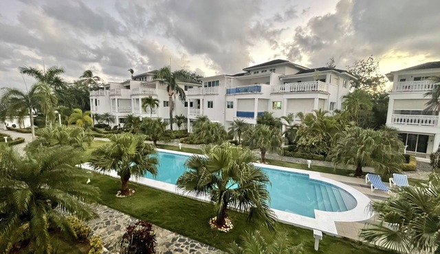 Las Terrenas 3-Bdrm Ocean Front/View Condo in Samana