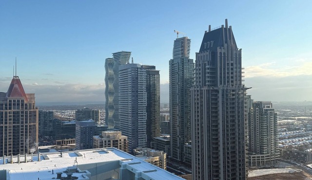 Magnificent views from the Heart of Mississauga Square One in Mississauga