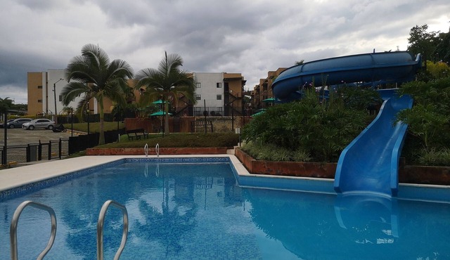 Modern apartment located in a resort style condo, pools, jacuzzi, soccer field,. in La Tebaida