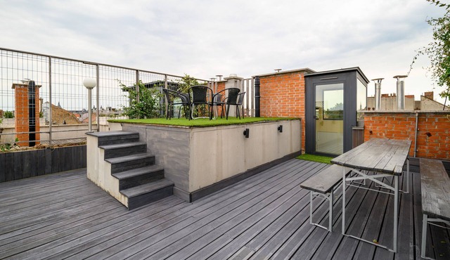 Rooftop Triplex 3Bedroom Apartment in Budapest