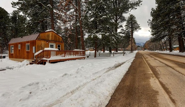 Secluded Tiny House Perfect for Hiking Trails and Disconnect in Banner, Wyoming in Saddlestring