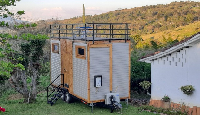 Tiny House -Mini House- Coffee Farm - via San Gil-Mogotes in San Gil