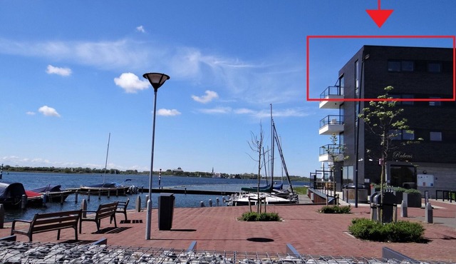 Uniquely situated 4-person holiday apartment with panoramic views of Lake Veere. in Kamperland