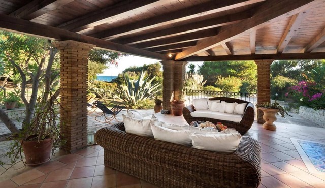 villa vigata in kaucana beach in front of the sea in Santa Croce Camerina