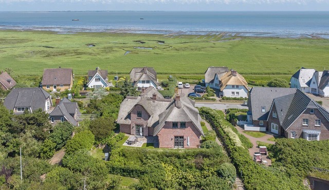 Wattblick. Reet. Sauna in Sylt