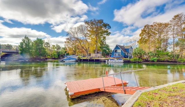 Weeki Wachee River Home on Main River! in Spring Hill