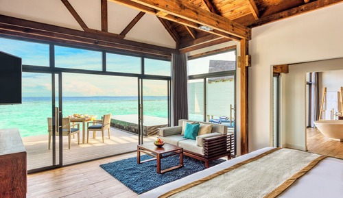 Overwater Pool Villa Sunrise