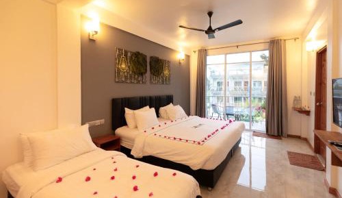 Triple Room with Garden View