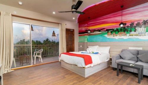 Quadruple Room with Balcony