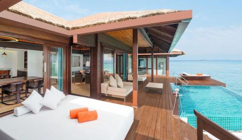 Two-Bedroom Water Suite with Private Pool and Ocean View
