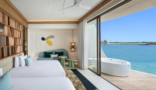 One-Bedroom Overwater Villa with Jacuzzi Twin
