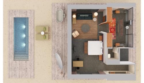 One Bedroom Beach Pool Villa