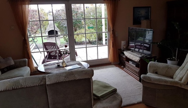 Beautiful holiday home in Radewege with a lovely garden in Radewege