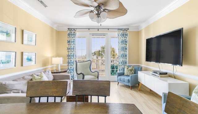 Pavilion Watch 2B - Oceanview Condo - Pool - Central Location - Elevator in Folly Beach
