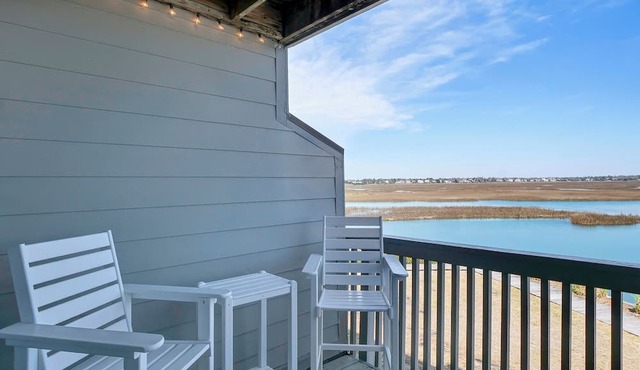 Cordgrass Oasis | Pool, Waterfront Views, Tennis, Kayak Launch in Wrightsville Beach